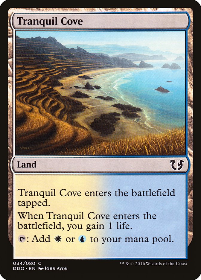Tranquil Cove (Duel Decks: Blessed vs. Cursed #34)