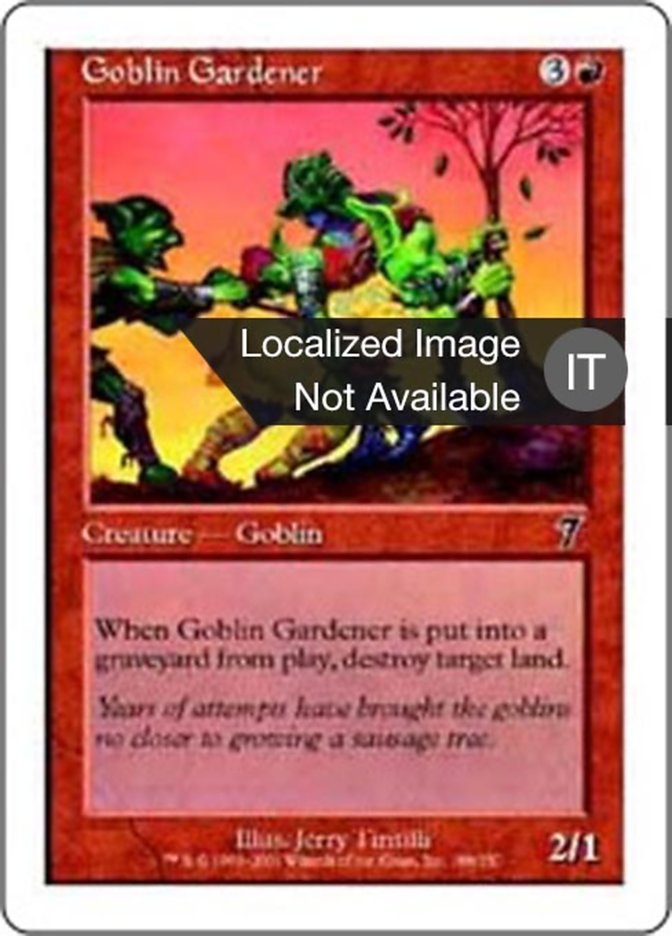 Goblin Gardener (Seventh Edition #188)