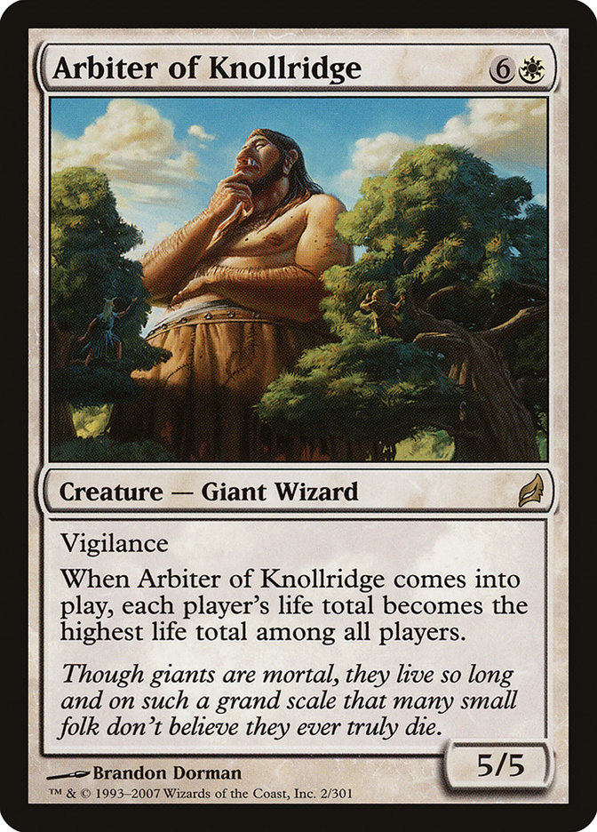 Arbiter of Knollridge (Lorwyn #2)