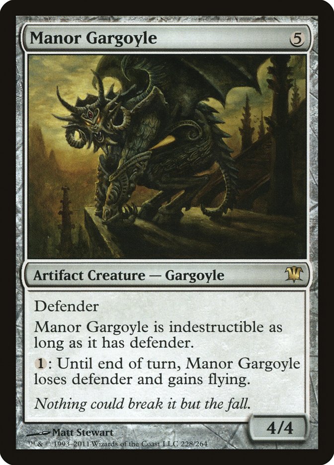 Manor Gargoyle (Innistrad #228)