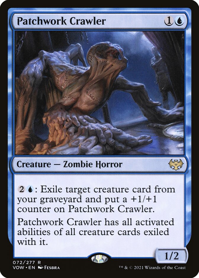 Patchwork Crawler (Innistrad: Crimson Vow #72)