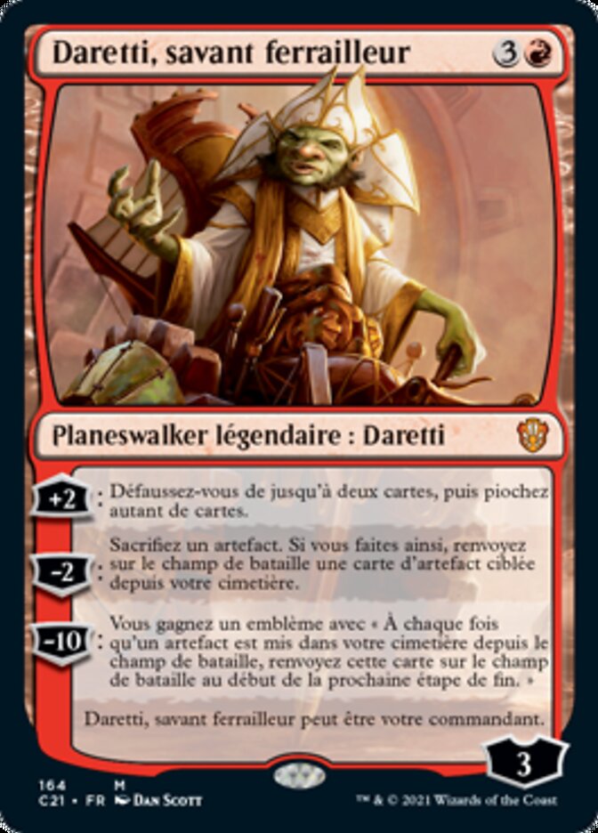 Daretti, Scrap Savant (Commander 2021 #164)
