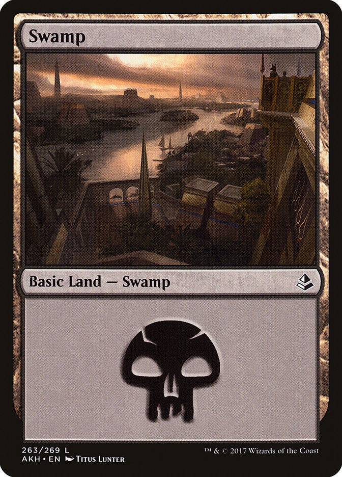 Swamp (Amonkhet #263)