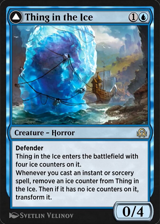 Thing in the Ice // Awoken Horror (Shadows over Innistrad Remastered #95)