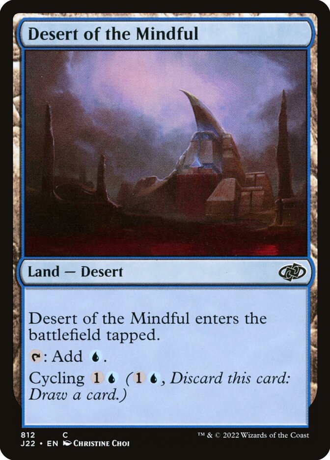 Desert of the Mindful (Jumpstart 2022 #812)