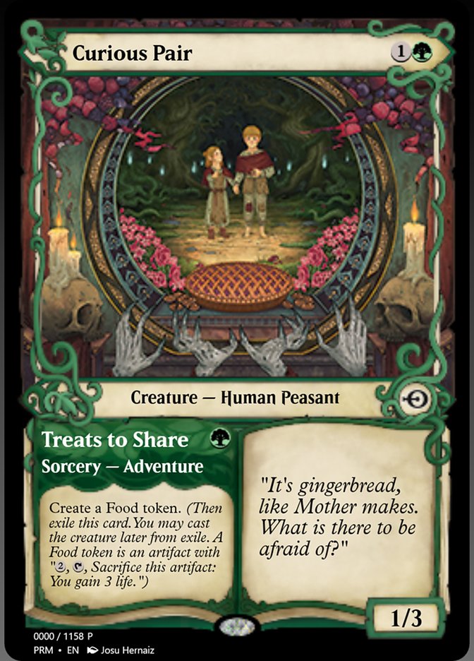 Curious Pair // Treats to Share (Magic Online Promos #78754)