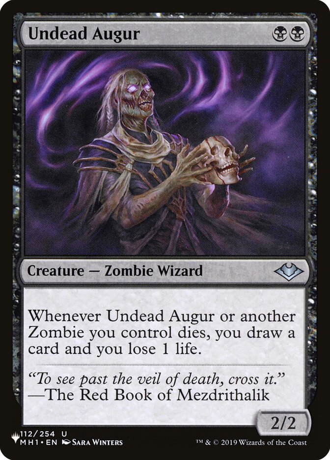 Undead Augur (The List #MH1-112)