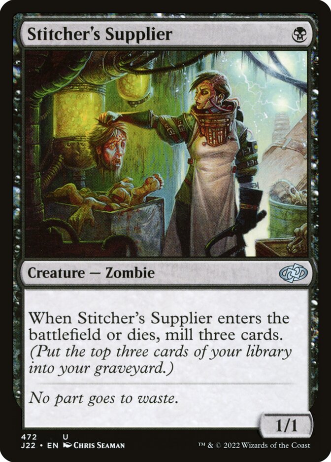 Stitcher's Supplier (Jumpstart 2022 #472)