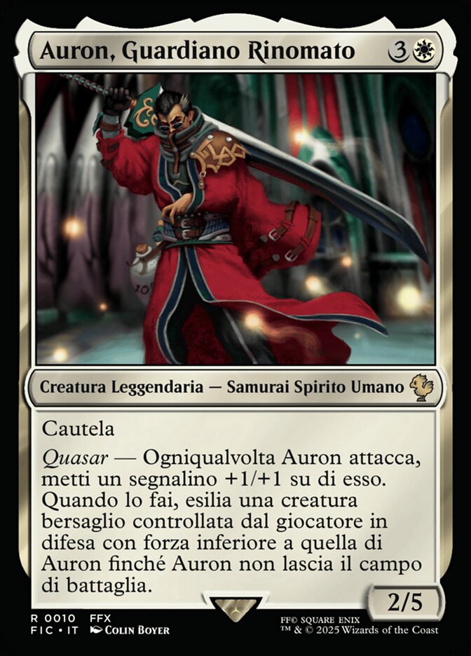 Auron, Guardiano Rinomato
