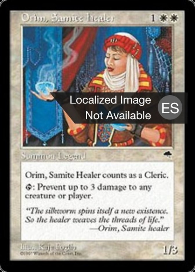 Orim, Samite Healer (Tempest #33)
