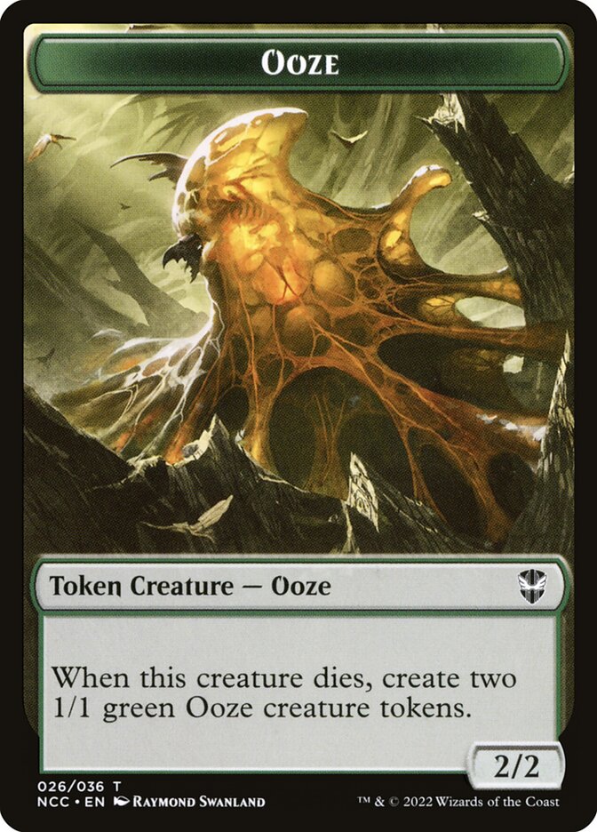 Ooze (New Capenna Commander Tokens #26)