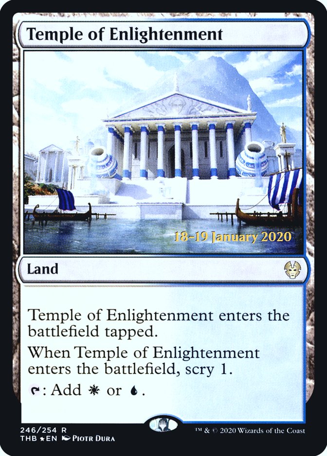 Temple of Enlightenment (Theros Beyond Death Promos #246s)