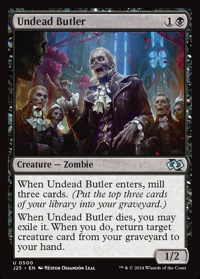 Undead Butler (Foundations Jumpstart #500)