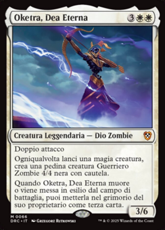 Oketra, Dea Eterna