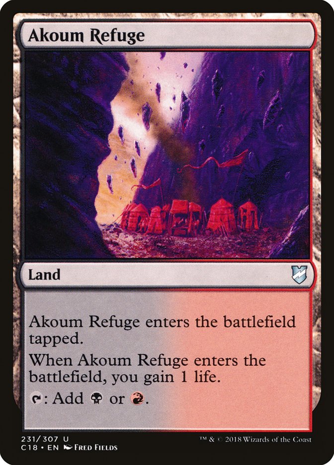 Akoum Refuge (Commander 2018 #231)