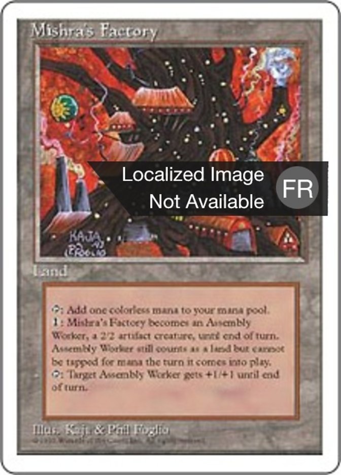 Mishra's Factory (Fourth Edition #361)