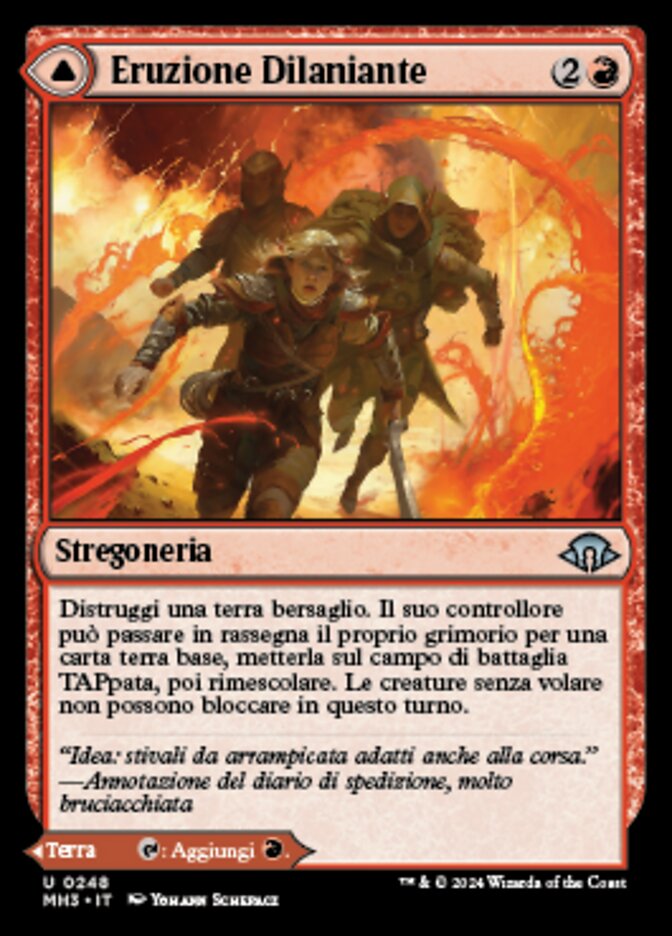 Sundering Eruption // Volcanic Fissure (Modern Horizons 3 #248)