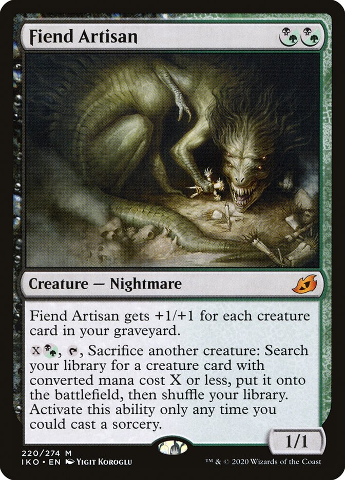 mtg footlight fiend and afterlife