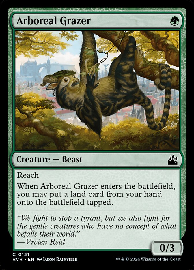 Arboreal Grazer (Ravnica Remastered #131)