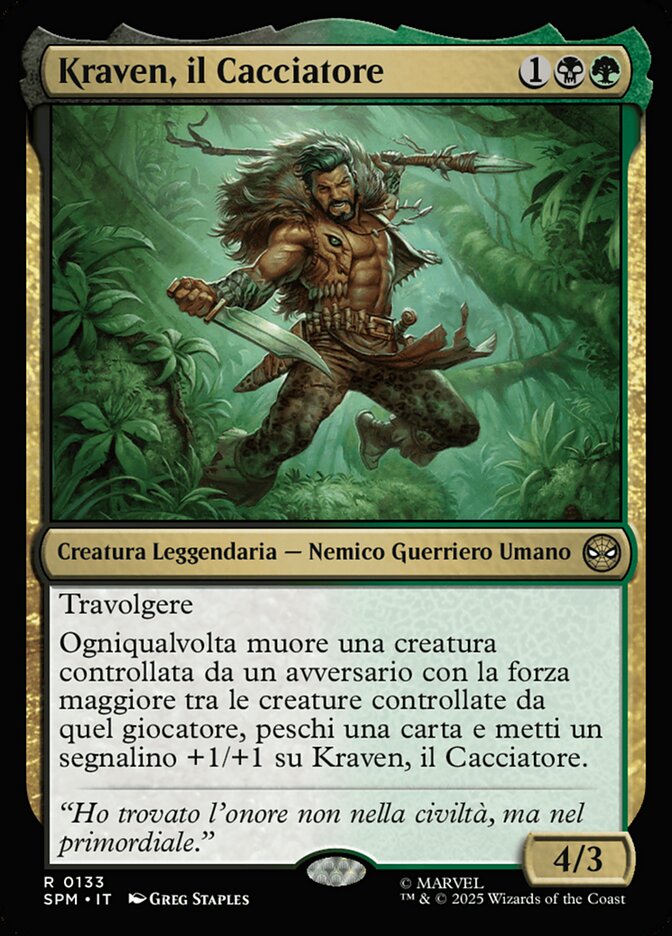 Kraven, il Cacciatore