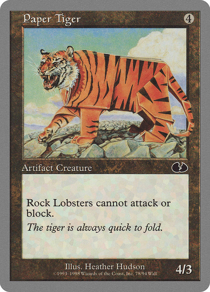 Paper Tiger (Unglued #78)