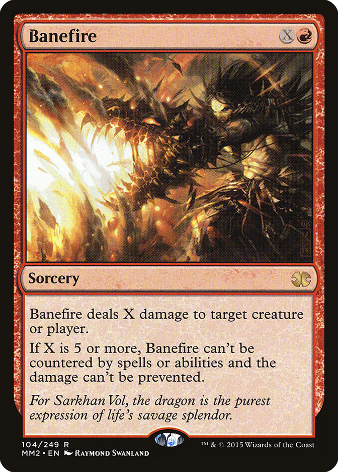 Banefire (Modern Masters 2015 #104)