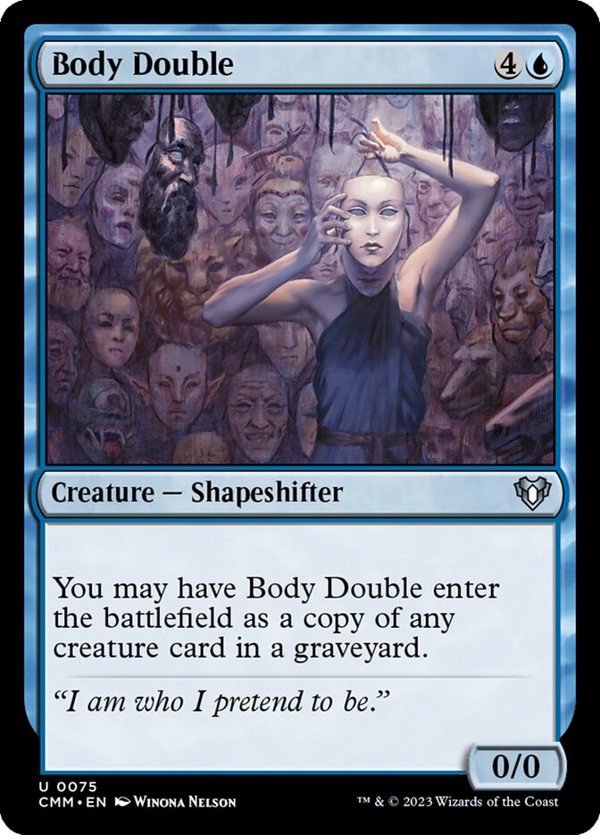 Body Double (Commander Masters #75)