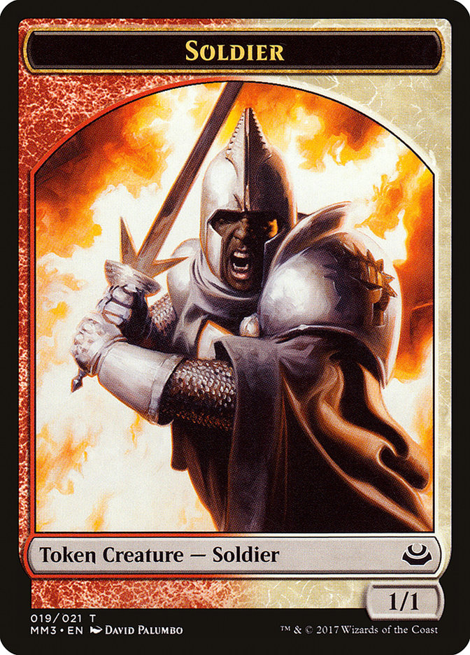 Soldier (Modern Masters 2017 Tokens #19)