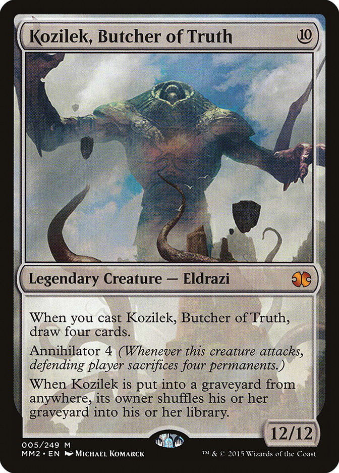 Kozilek, Butcher of Truth (Modern Masters 2015 #5)