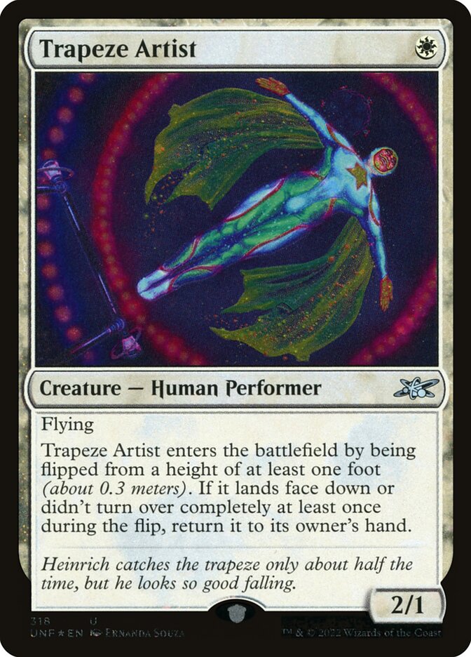 Trapeze Artist (Unfinity #318)