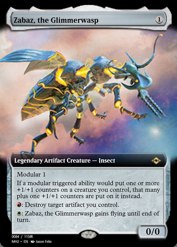 Zabaz, the Glimmerwasp (Magic Online Promos #91369)