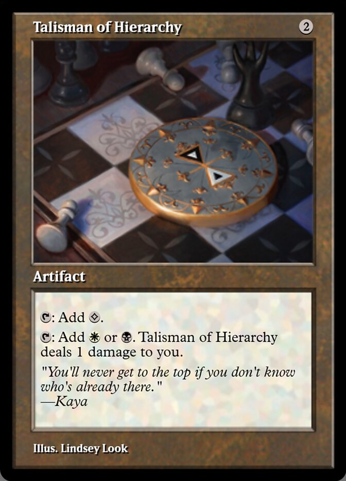 Talisman of Hierarchy (Magic Online Promos #91389)