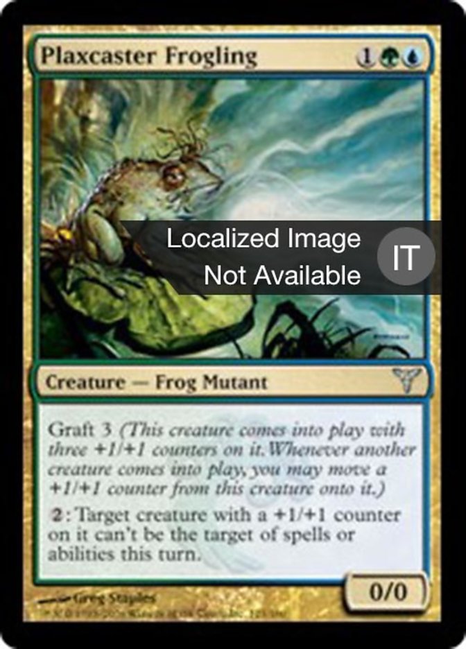 Plaxcaster Frogling (Dissension #123)