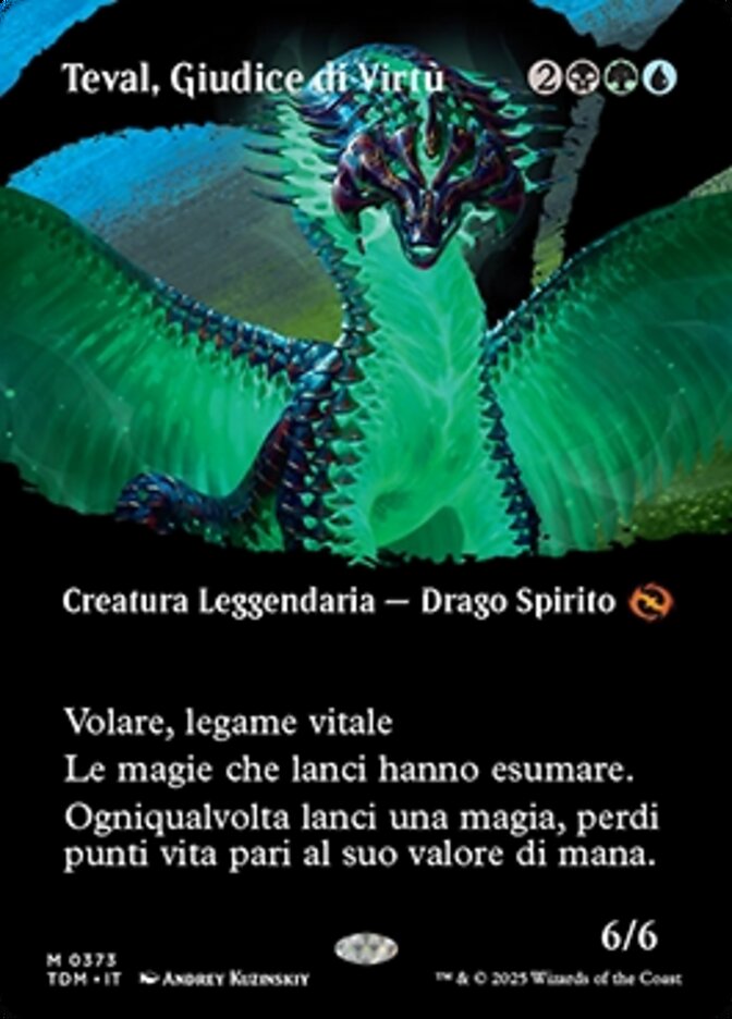Teval, Giudice di Virtù