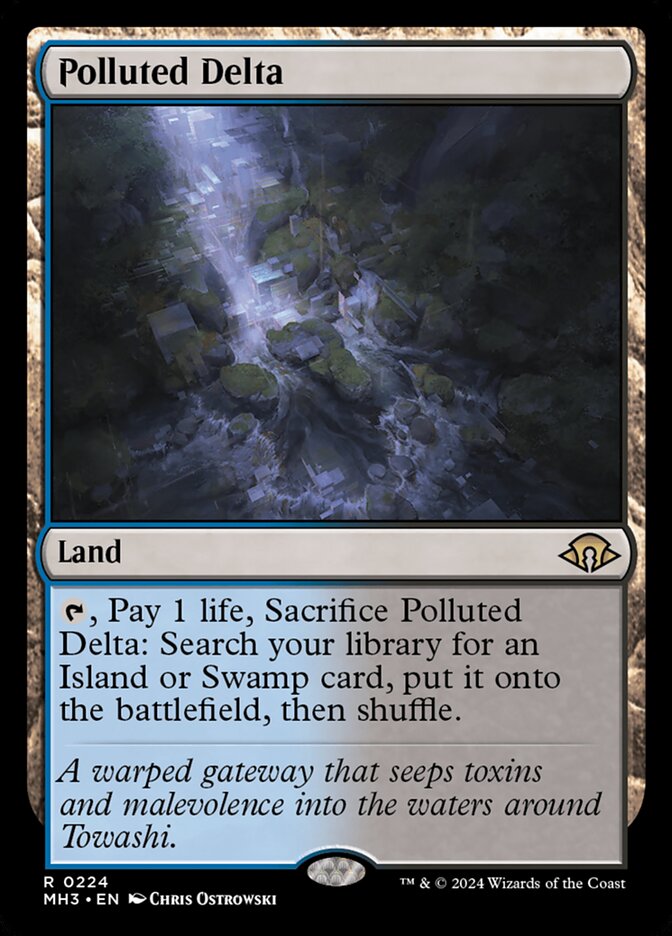 Polluted Delta · Modern Horizons 3 (MH3) #224 · Scryfall Magic The