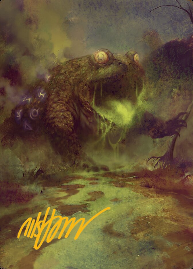 The Gitrog Monster // The Gitrog Monster · Bloomburrow Art Series (ABLB ...