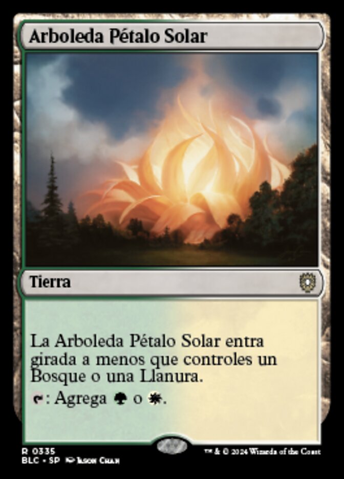 Arboleda Pétalo Solar