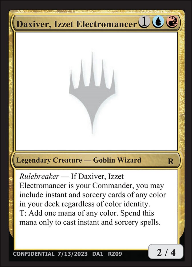 Daxiver, Izzet Electromancer