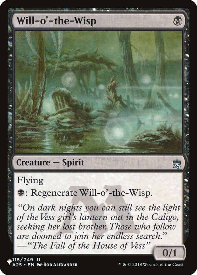 Will-o'-the-Wisp (The List #A25-115)