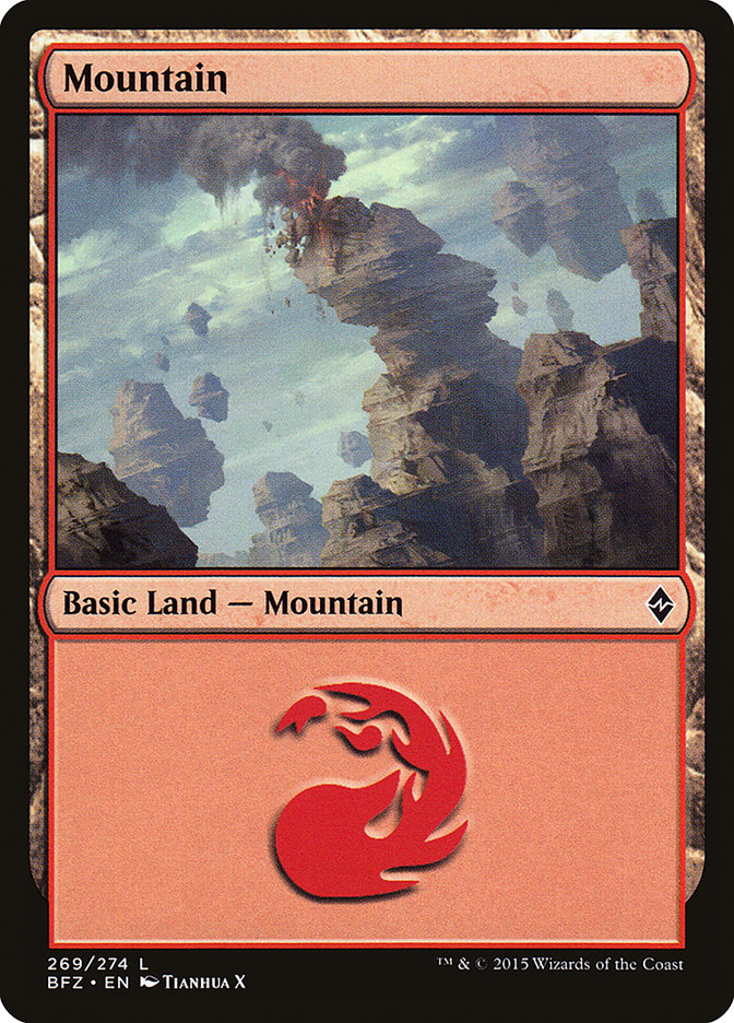 Mountain (Battle for Zendikar #269a)