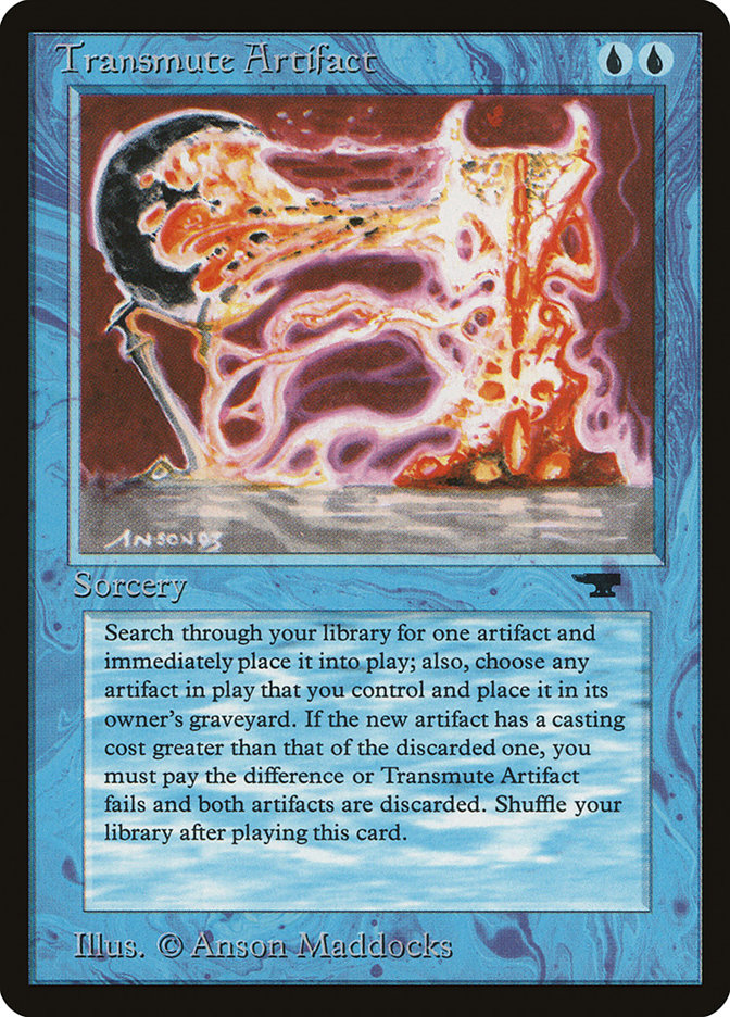 Transmute Artifact · Antiquities (ATQ) #14 · Scryfall Magic The Gathering  Search