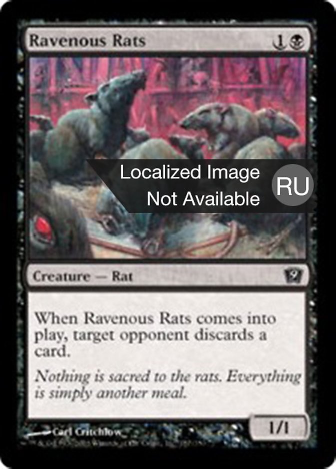 Ravenous Rats (Ninth Edition #157)