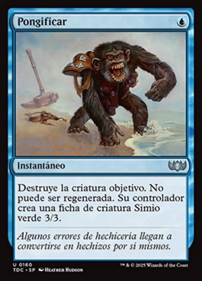 Pongificar