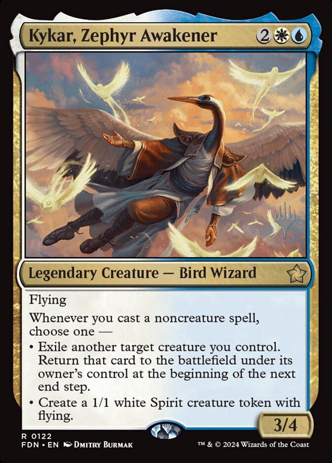 Kykar, Zephyr Awakener (Foundations Promos #122p)