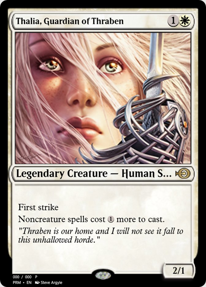 Thalia, Guardian of Thraben · Magic Online Promos (PRM) #55699 