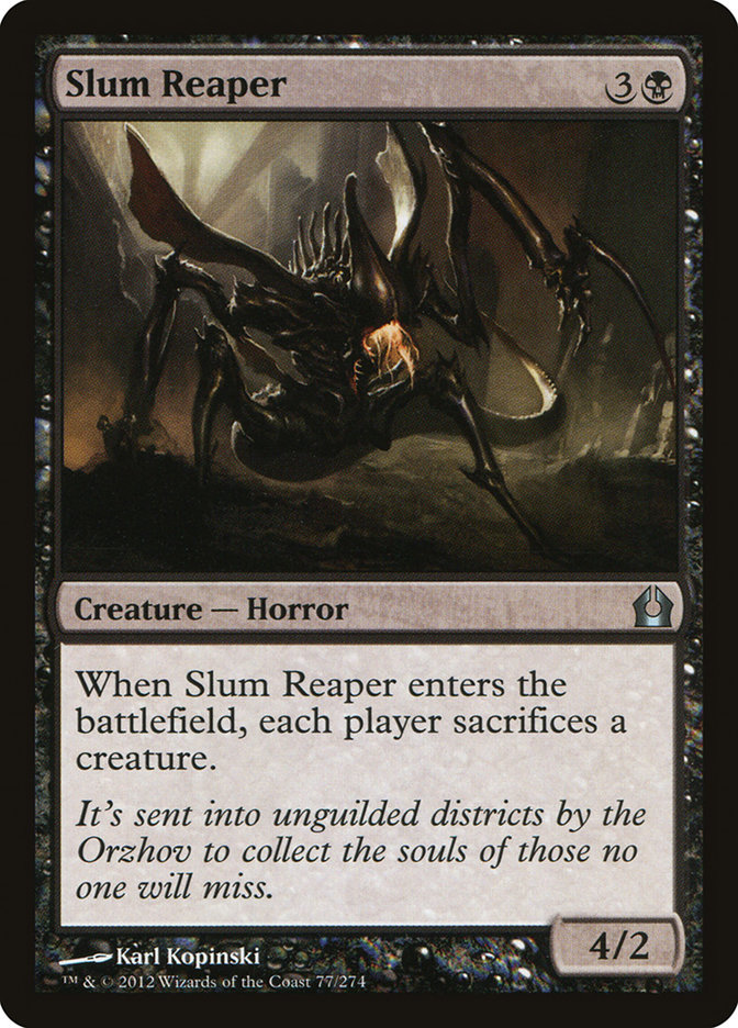 Slum Reaper (Return to Ravnica #77)