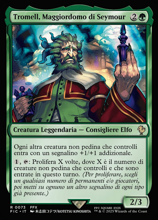 Tromell, Maggiordomo di Seymour