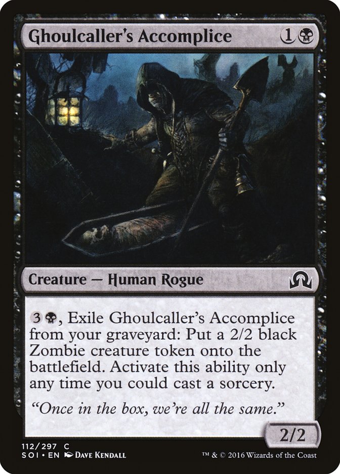 Ghoulcaller's Accomplice (Shadows over Innistrad #112)