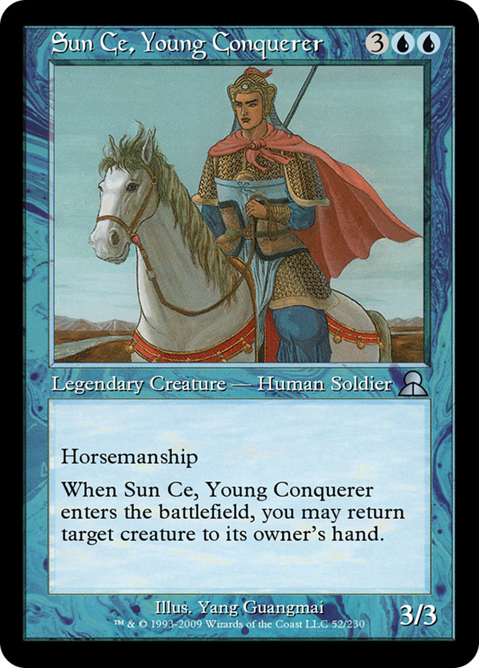 Sun Ce, Young Conquerer (Masters Edition III #52)
