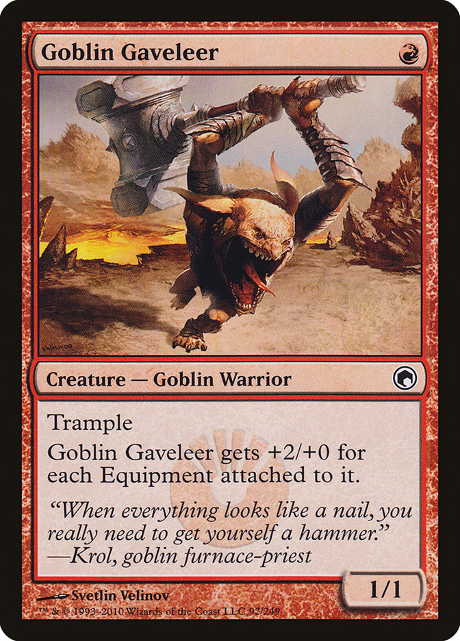 Goblin Gaveleer (Scars of Mirrodin #92)